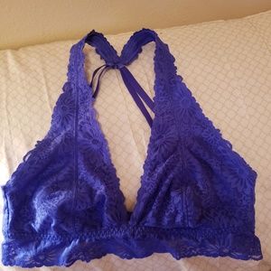 Pink Bralette.  Halter /racer back